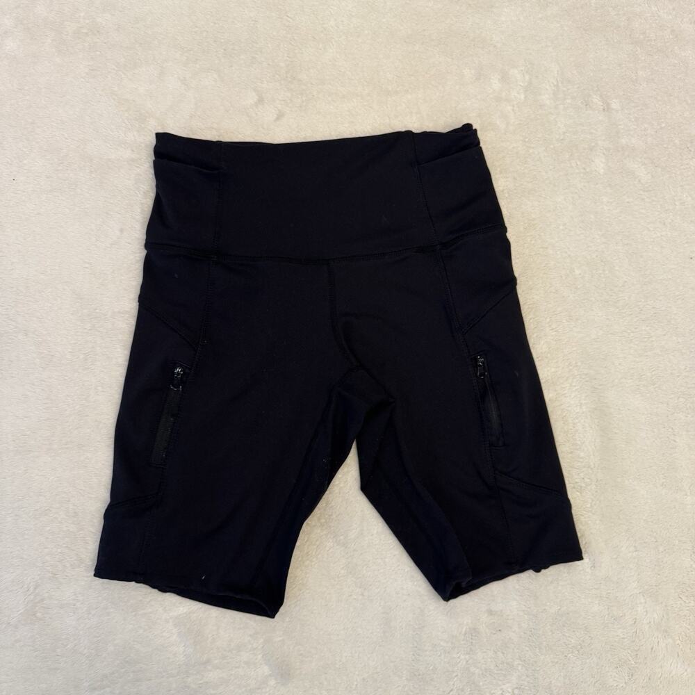 Lululemon Black Align High-Rise Short Athletic Biker Shorts Size 4